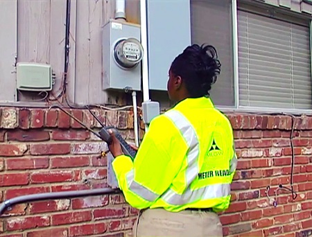 MLGW Meter reading