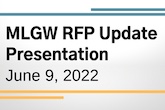MLGW RFP Evaluation Savings Validation for June 9 2022